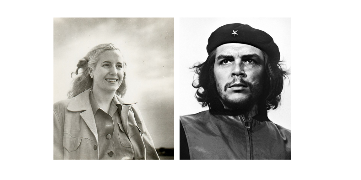 Eva Peron ja Che Guevara