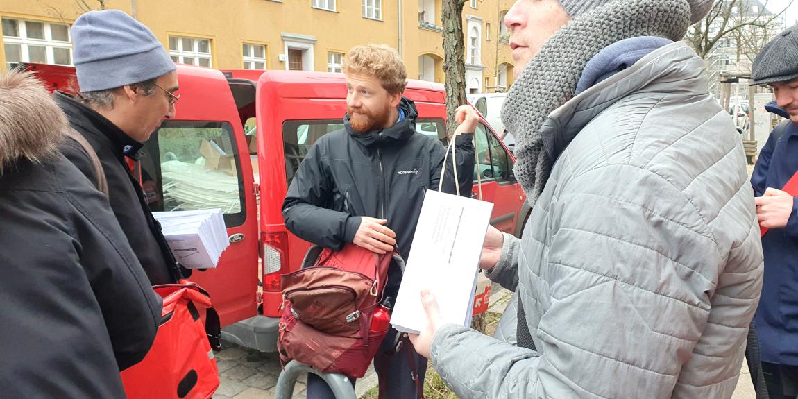 Die Linke kampanjoi 2025 kuva JP Väisänen
