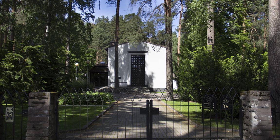 Jyväskylä vanhan hautausmaan kappeli. Kuva Jyväskylän seurakunta