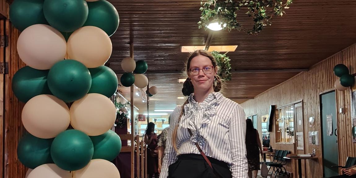 14.7. työssään aloittavan Pavin toiminnanjohtajan Karoliina Inkilän tausta on ravintola-alalla, tapahtumatuotannossa ja digimarkkinoinnissa. Kuva: Pavi.