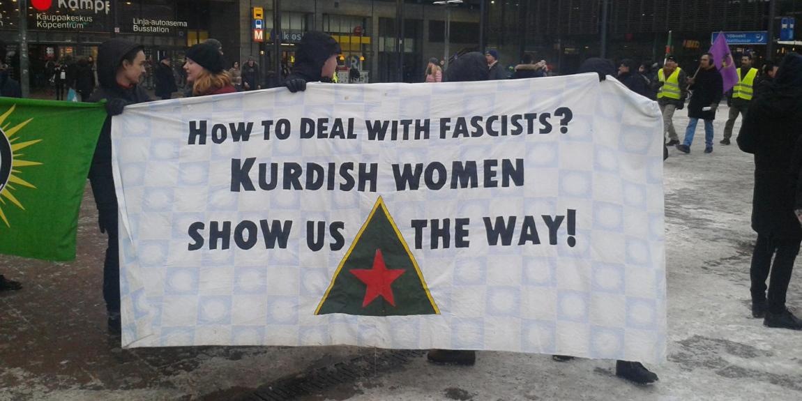 How to deal with fascists kurdish women show us the way