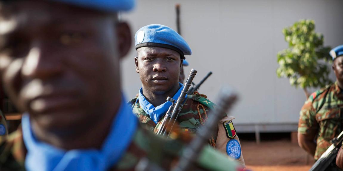 Kuvassa YK:n sotilaita Malissa.