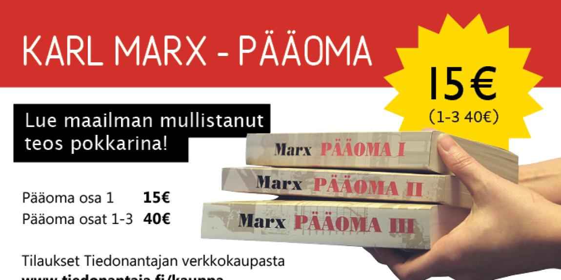 Marx Pääoma mainoskuva 2020