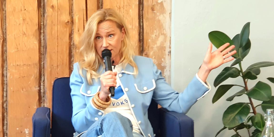 The Activist Agencyn perustaja, kaivosaktivisti Miisa Mink: Vihreä siirtymä ei voi olla reilu, jos se perustuu rakenteisiin, joissa yhteisöjen ääni jää kuulematta. Kuva: JP (Juha-Pekka) Väisänen