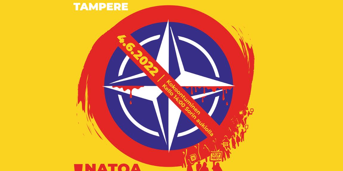 Natoa vastaa rauhan puolesta Tampere 4.6.2022