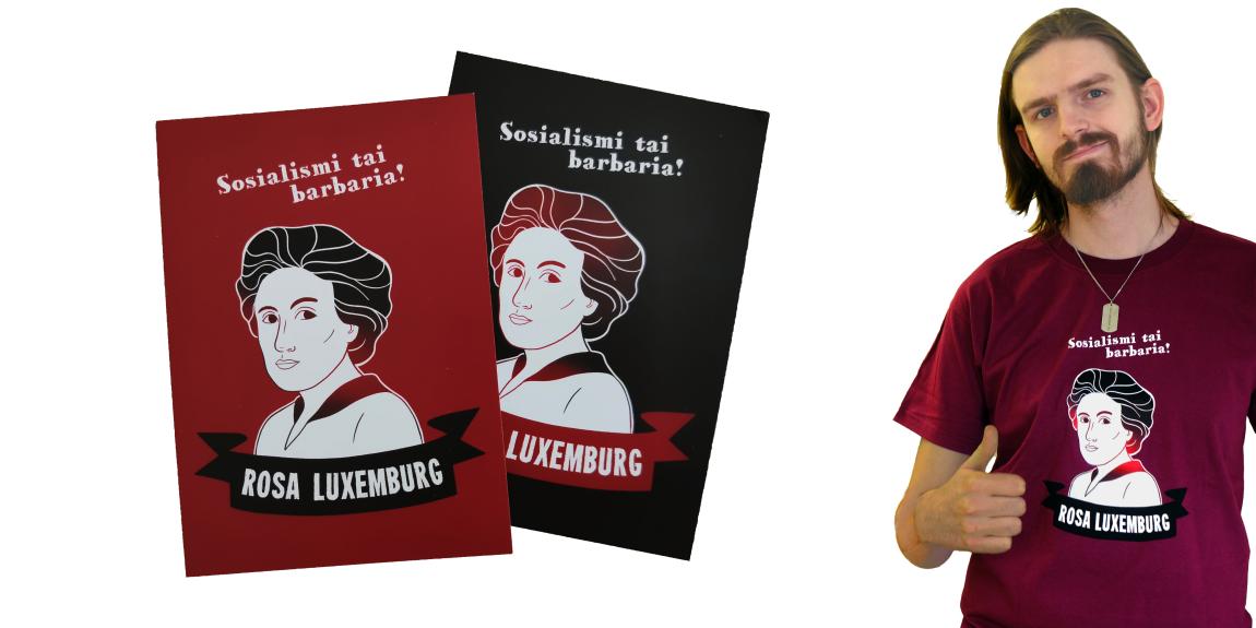 Rosa Luxemburg tuotteet 2021