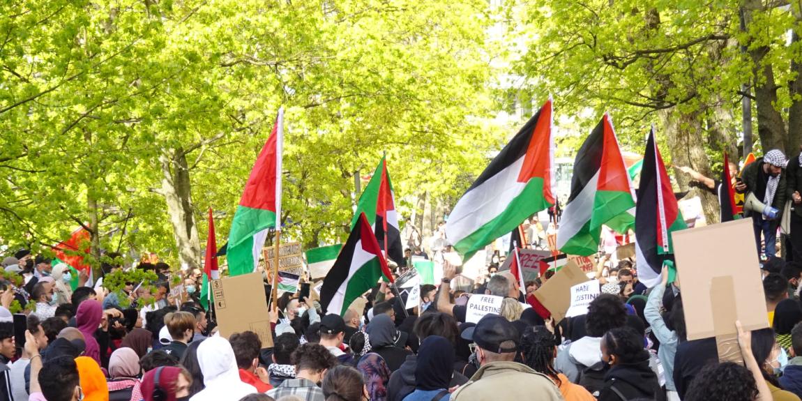 Solidaarisuutta Palestiinaan Helsinki 16.5.2021