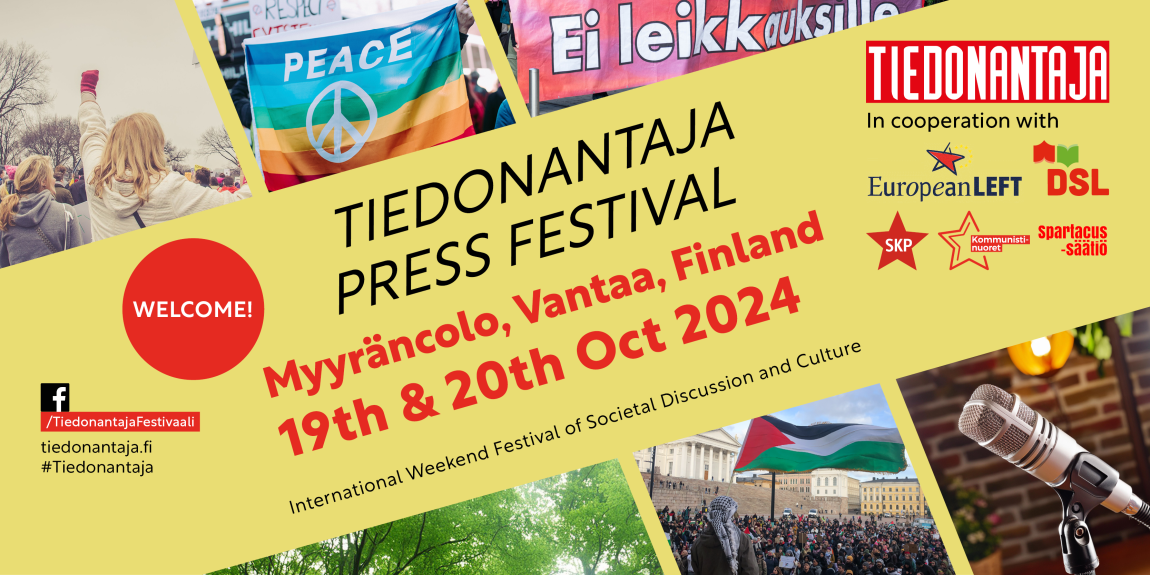 Tiedonantaja Festival 2024 in english