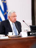 Andrés Manuel López Obrador voitti vuoden 2018 presidentinvaalit, ja hänestä tuli 1. joulukuuta 2018 Meksikon presidentti. Kuva: Presidencia Peru Flickr