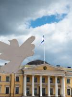 Rauhankyyhky HKI Ei Natolle mielenosoitus 15.5.2022 kuva Emma Grönqvist