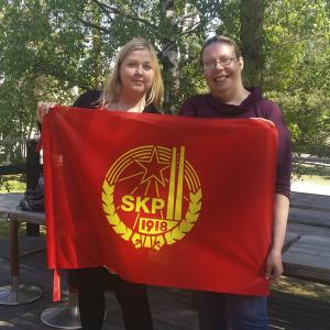 Petra Packalen Tiina Sandberg kommunistit SKP kommunismi poliittiset puolueet