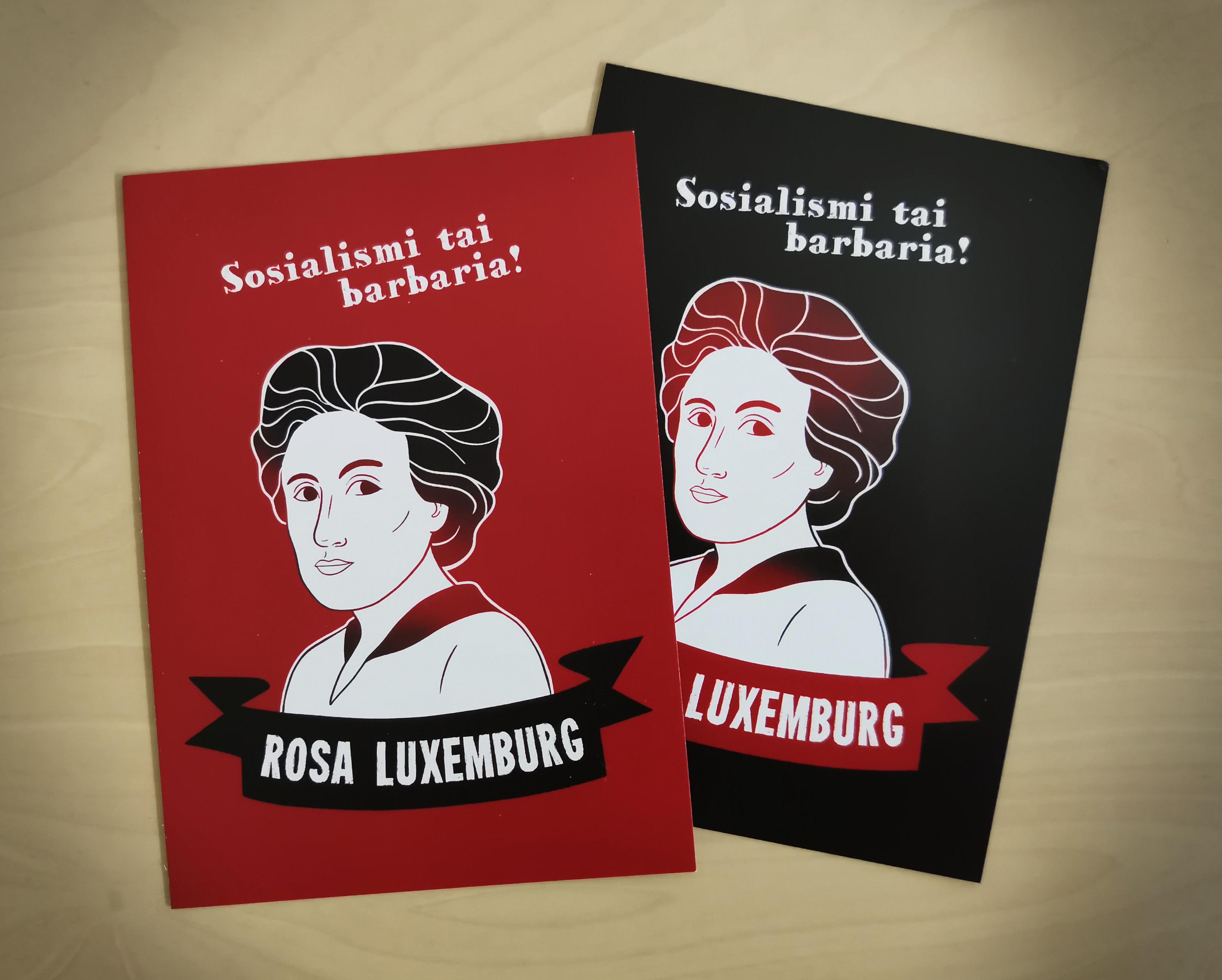 Rosa Luxemburg postikortit 2021