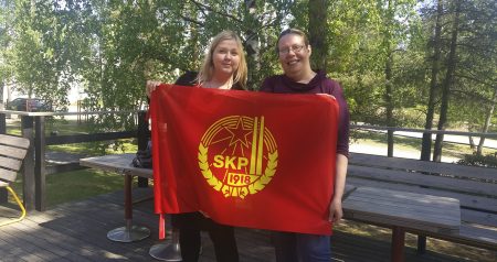 Petra Packalen Tiina Sandberg kommunistit SKP kommunismi poliittiset puolueet