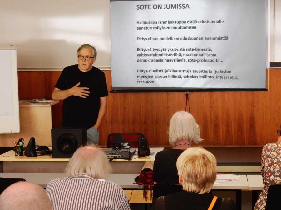 Juhani Lehto alustaa