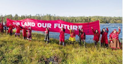 Saamelaiset tyrmäävät jäämeren ratahankkeen
