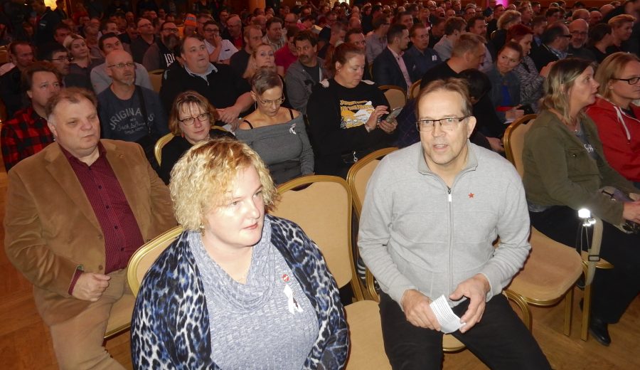 Paasitorni Martti Vaskonen SAK kokous