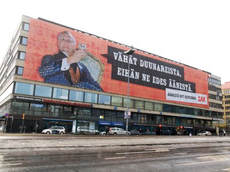 SAK vaalimainos