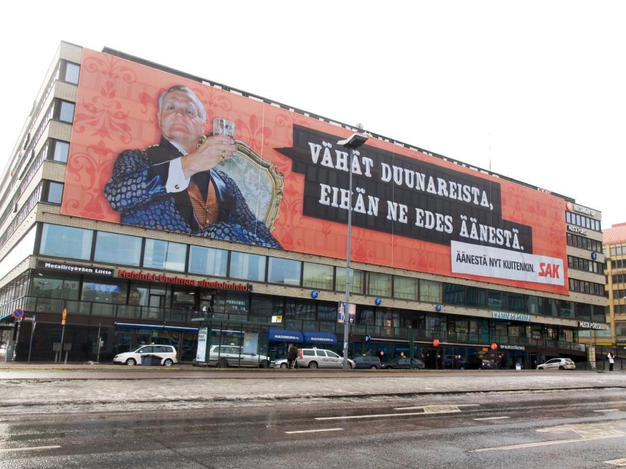 SAK vaalimainos