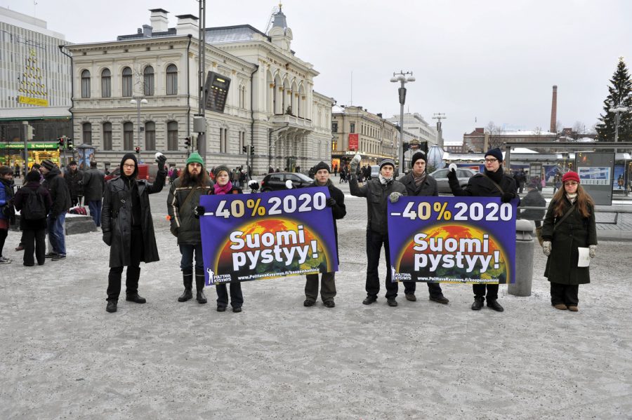 mielenosoitus Tampereella