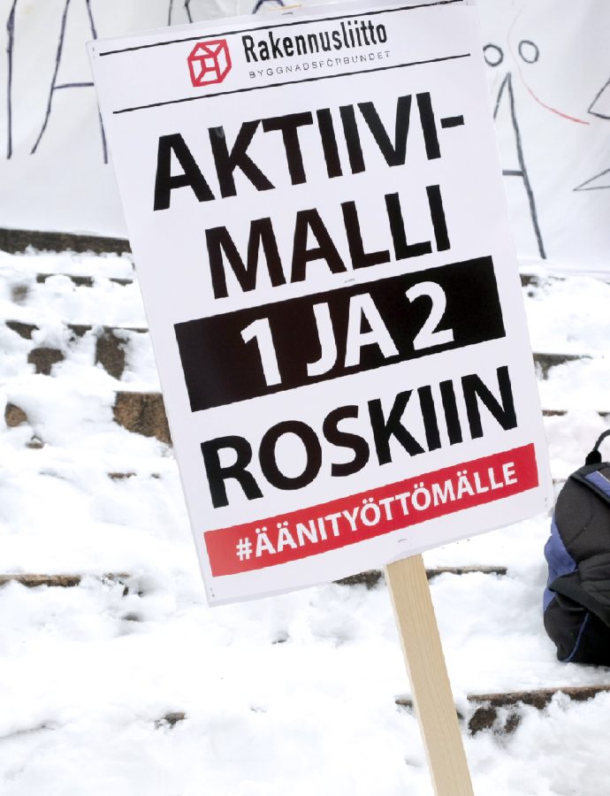 Aktiivimalli roskiin
