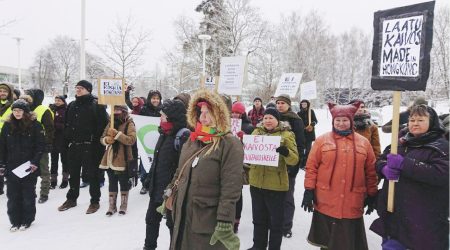 Mielenosoitus Valkeakoskella