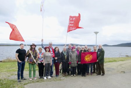 kalottitapaamisen osanottajat ryhmäkuvassa