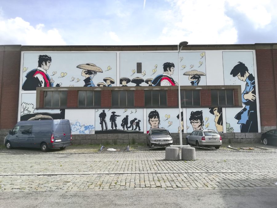 Corto Maltese -muraali