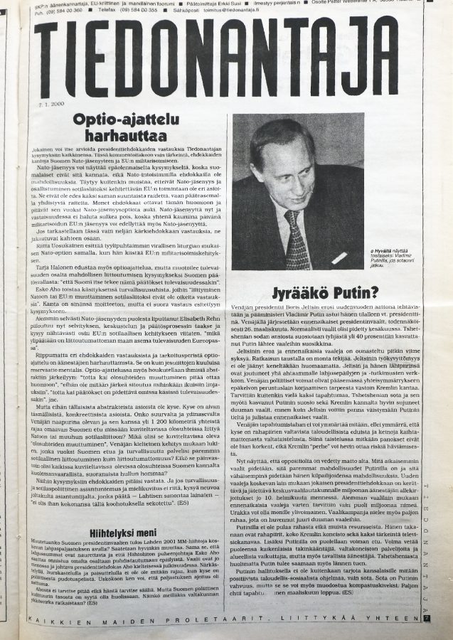 Vanha Tiedonantaja lehti