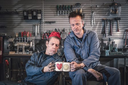 Kari Koivukangas ja Marko Syysmaa Jalluna ja Olana.