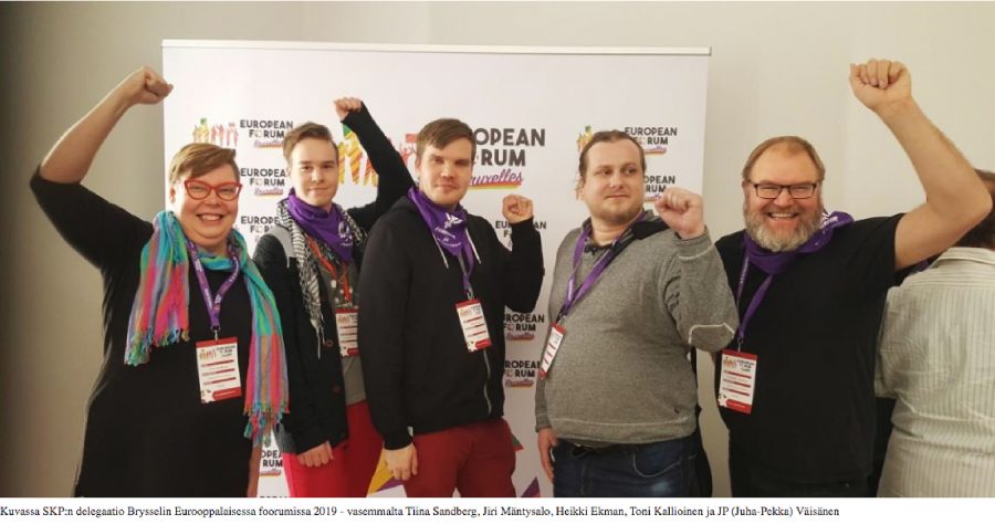 SKP:n edustajat Eurooppa Foorumissa
