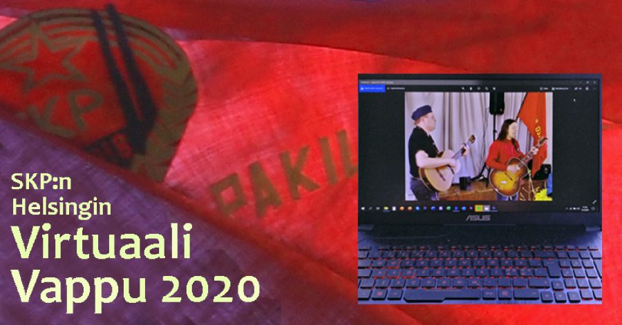 SKP:n Helsingin virtuaali vappu -mainos
