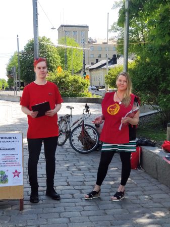 Jiri Mäntysalo ja Petra Packalén