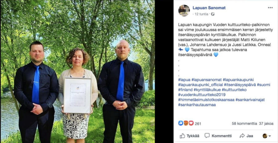 Lapua vuoden kulttuuriteko