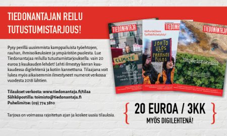 Tiedonantaja tutustumistarjous 2020