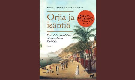 Orjia ja isäntiä -kirjan kansi.