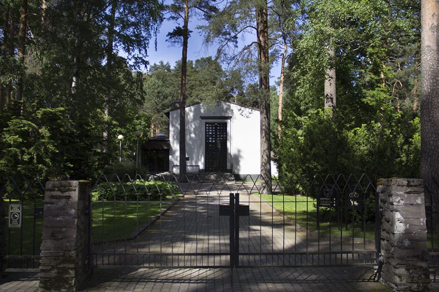 Jyväskylä vanhan hautausmaan kappeli. Kuva Jyväskylän seurakunta