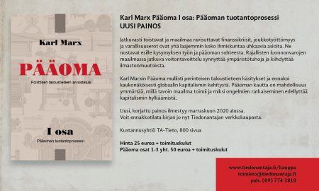 Pääoma I osa uusi korjattu painos 2020