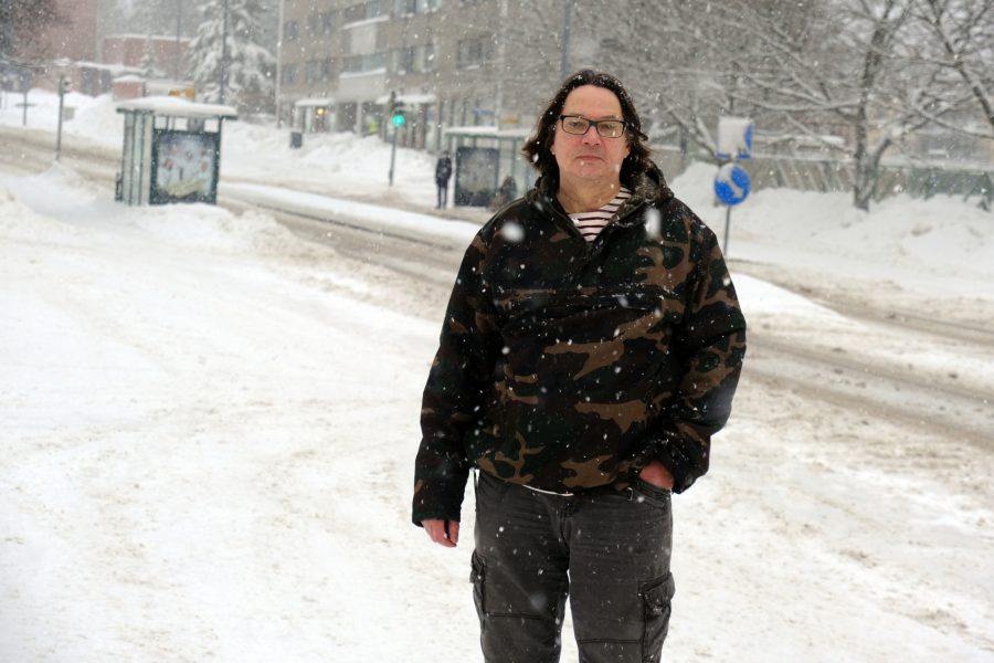 Irtisanottu terminaalimies Hannu Aaltonen 2021 kuva Veikko Koivusalo