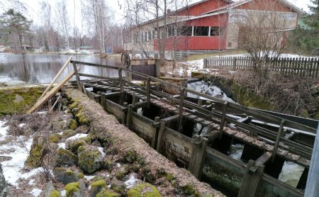 Myllypato ja kalatie ennen muutostöitä