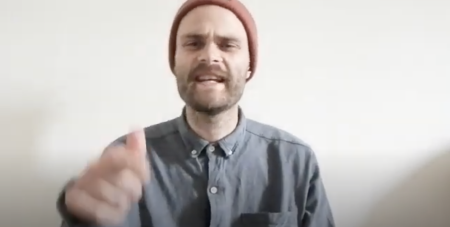 MC Kajo kuvakaappaus videolta Anna anteeks Palestiina