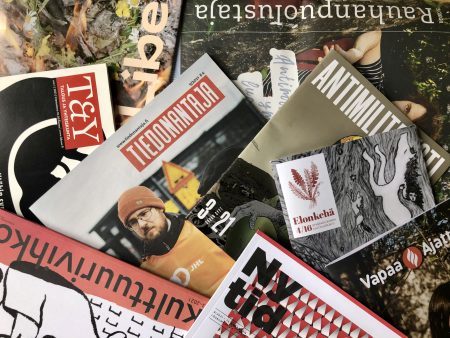 Kulttilehtien kansia vuosien varrelta kuva Emma Grönqvist