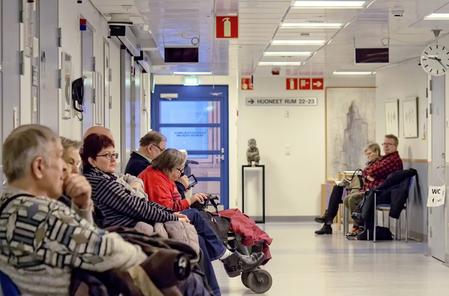 Meilahden sairaalan odotustilat