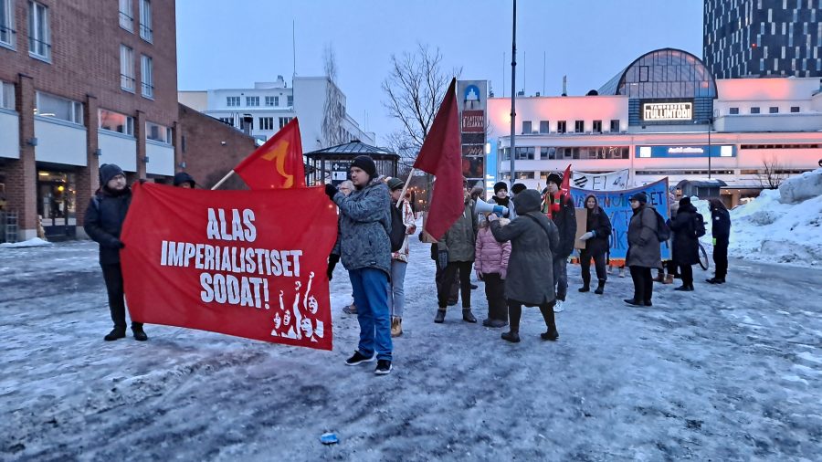 Mielenosoitus Tampereella