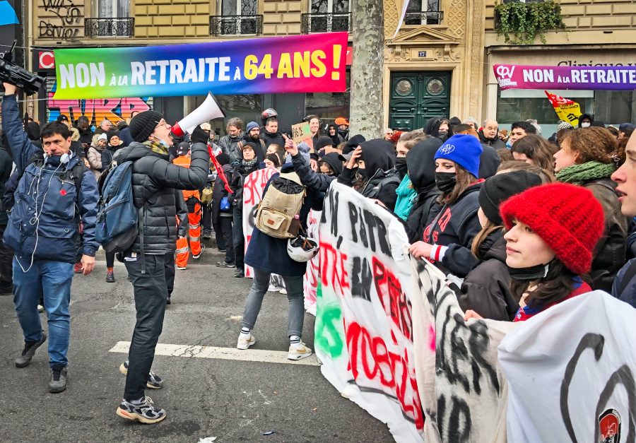 mielenosoitus Ranskassa