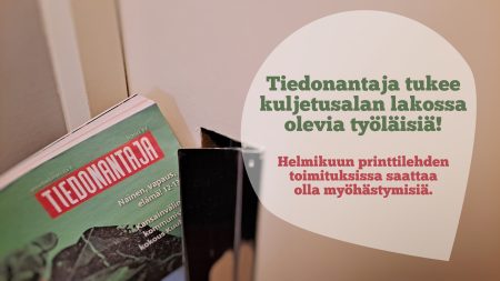 TA tukee lakkoja