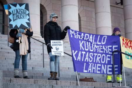 Ilmastomielenosoitus Helsinki 5.3.2022