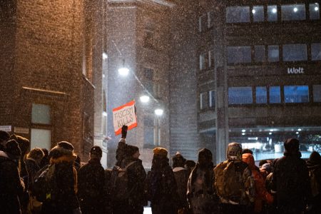 Helsinki Ilman Natseja mielenosoitus 6.12.2022 kuva Emma Grönqvist