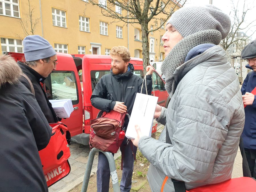 Die Linke kampanjoi 2025 kuva JP Väisänen