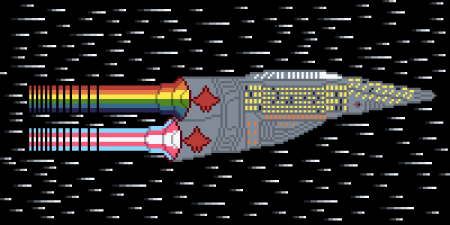 8 Gay space ship kuva Arvo Lehtomäki
