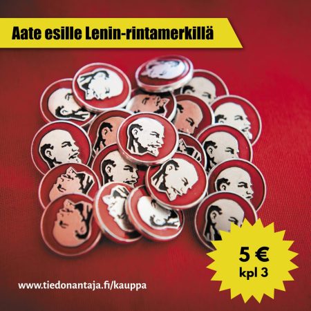 lenin rintamerkkimainos